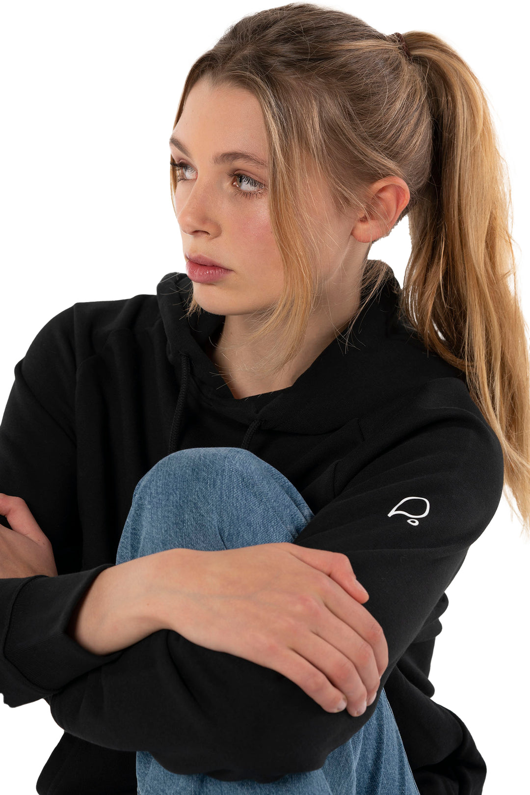 Signature Black Hoodie-Hoodies-PIRKANI
