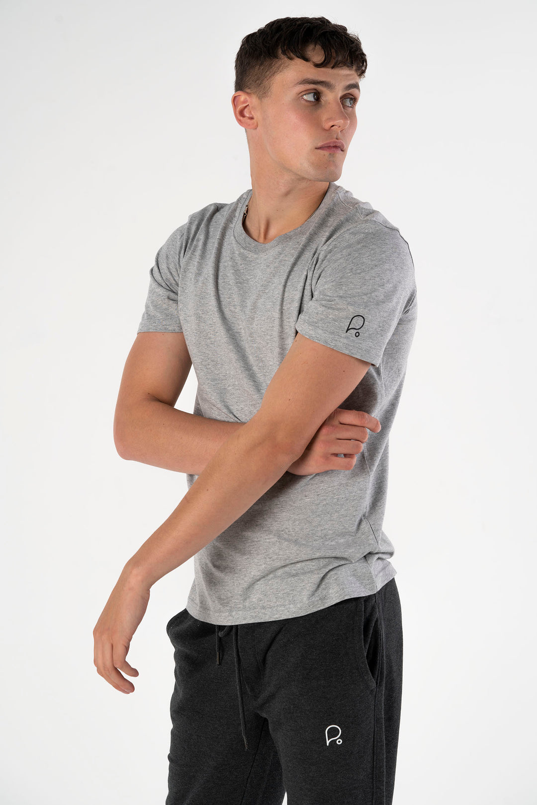 Dark Heather Joggers-Joggers-PIRKANI