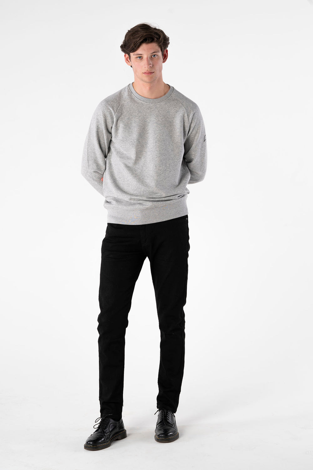 Heather Grey Sweatshirt-Sweatshirts-PIRKANI