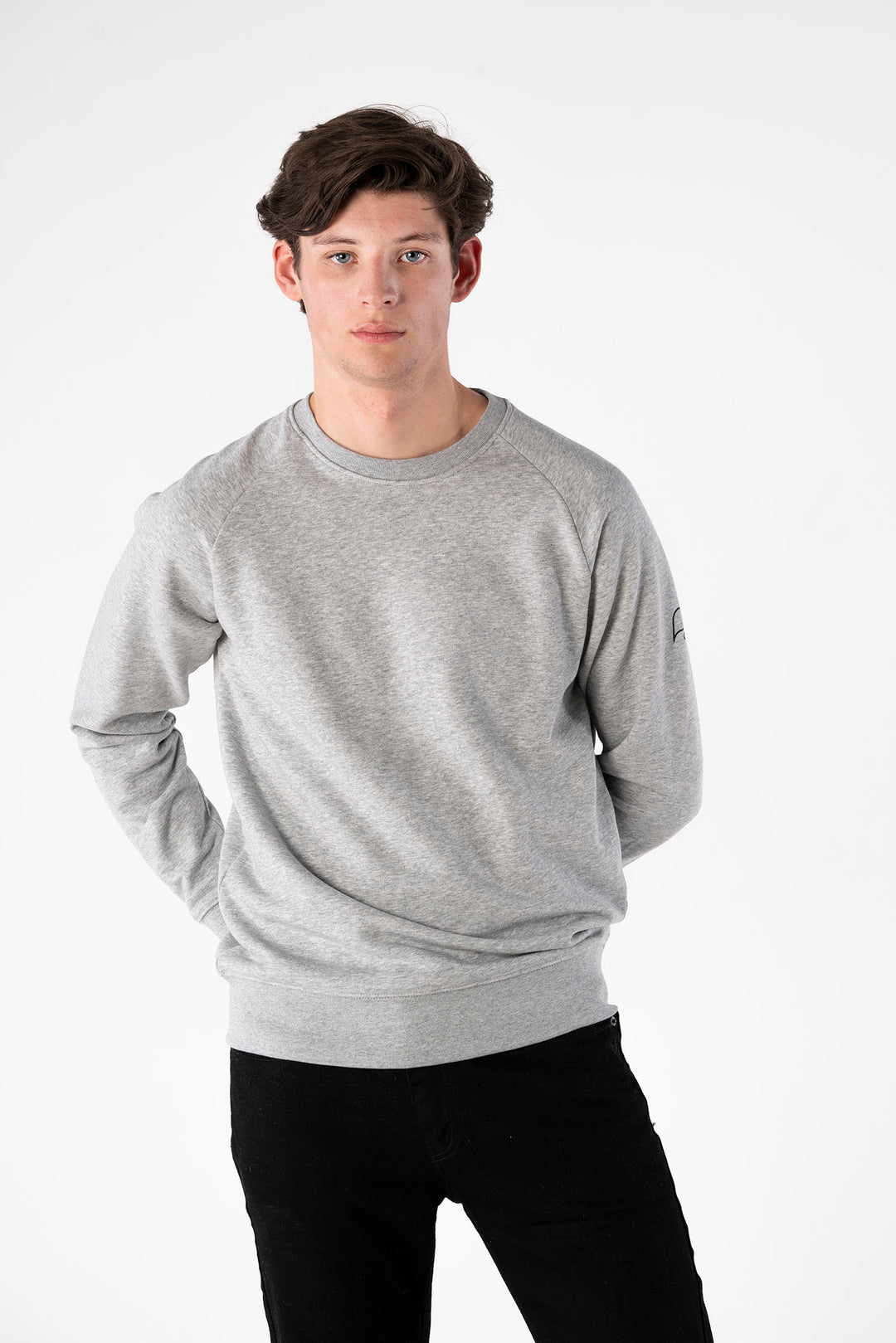 Heather Grey Sweatshirt-Sweatshirts-PIRKANI