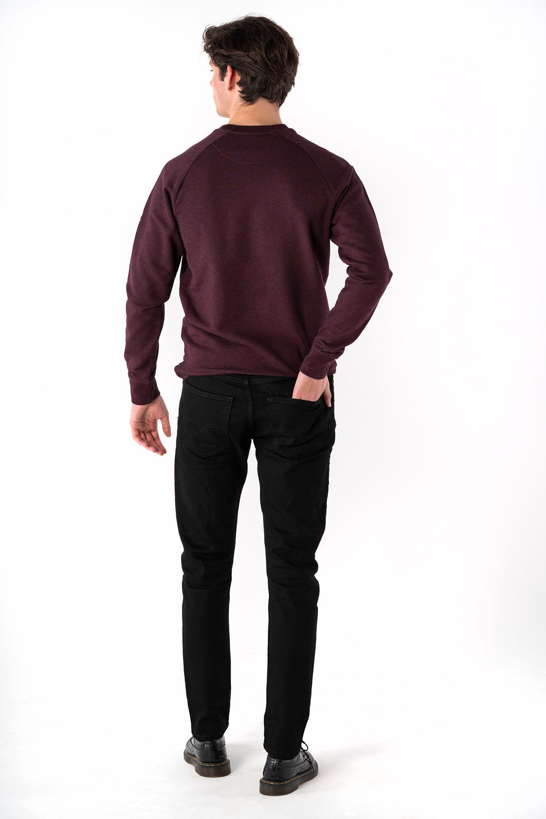 Grape Red Sweatshirt-Sweatshirts-PIRKANI