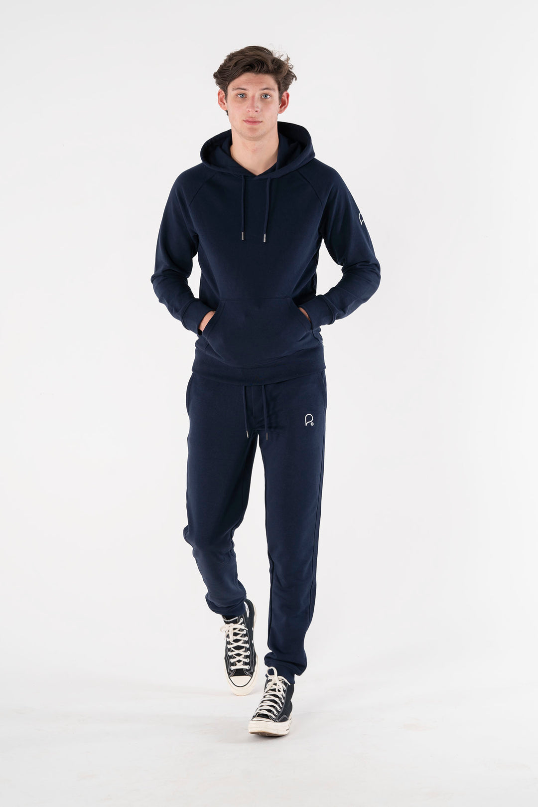 French Navy Joggers-Joggers-PIRKANI