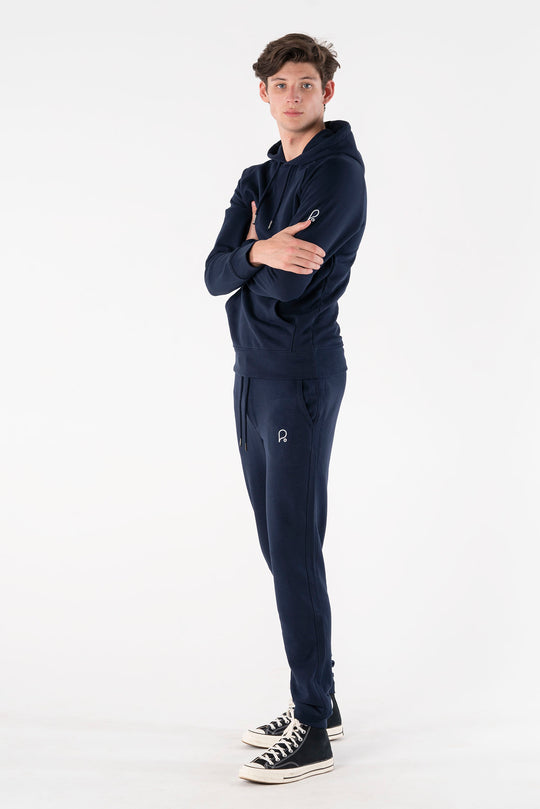 French Navy Joggers-Joggers-PIRKANI