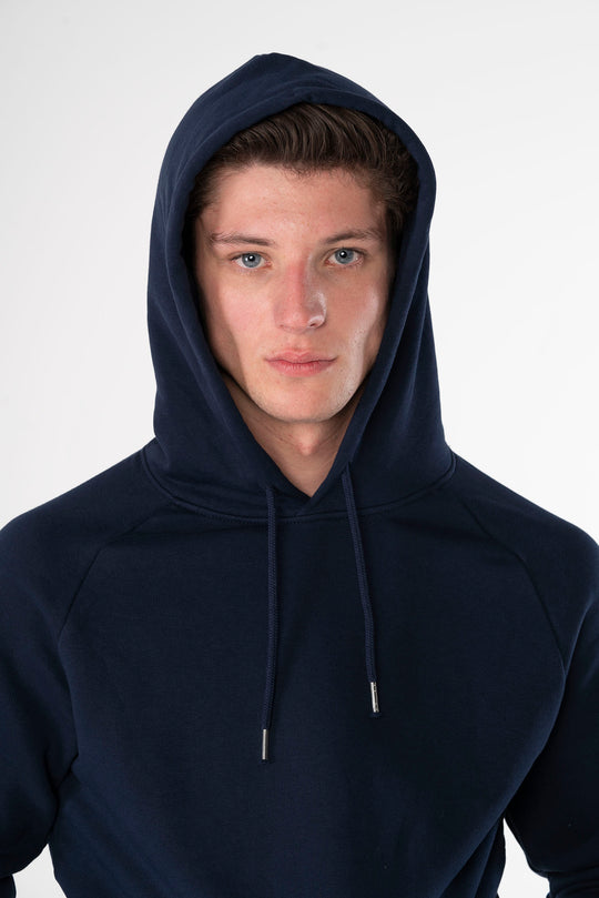 French Navy Hoodie-Hoodies-PIRKANI