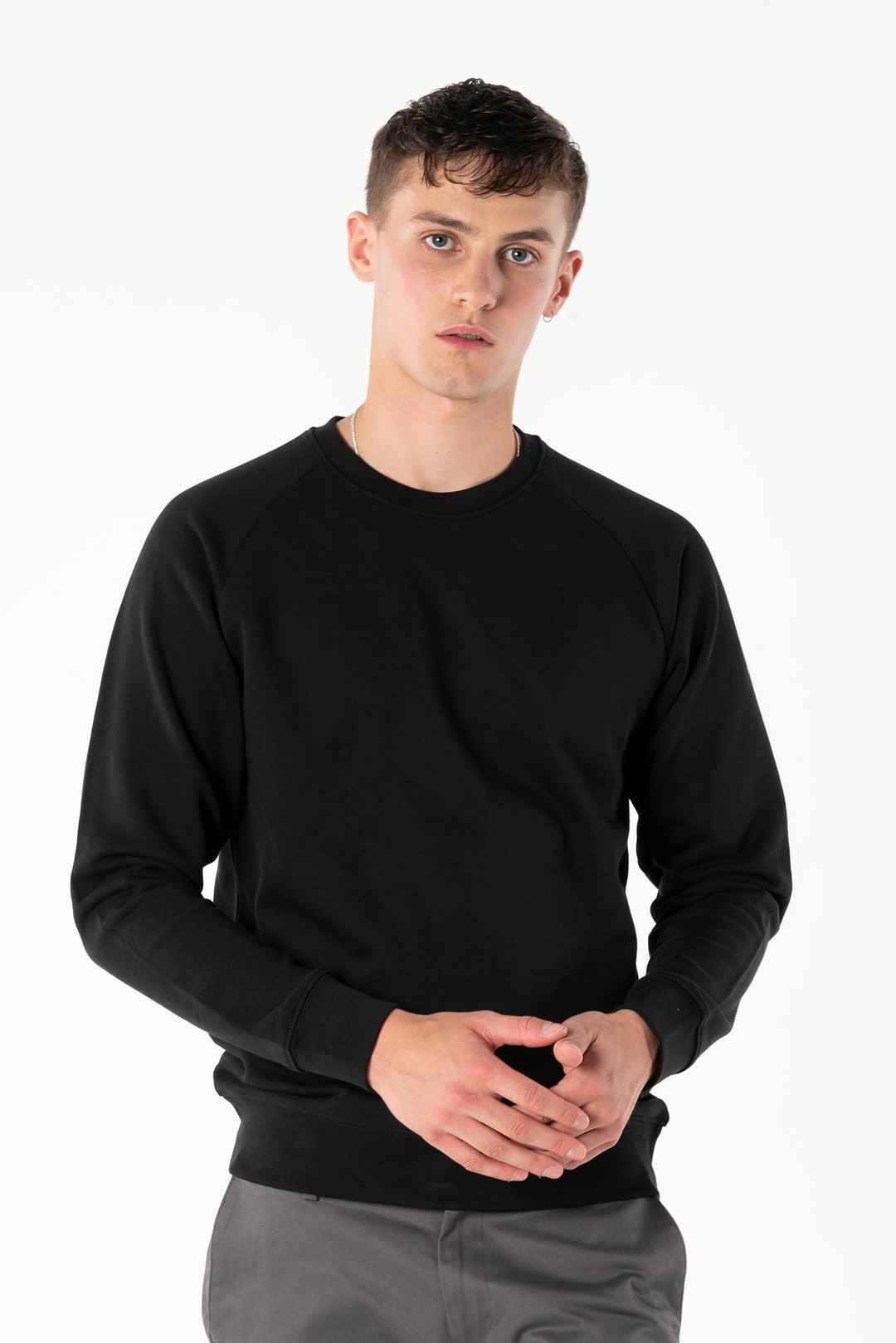 Signature Black Sweatshirt-Sweatshirts-PIRKANI