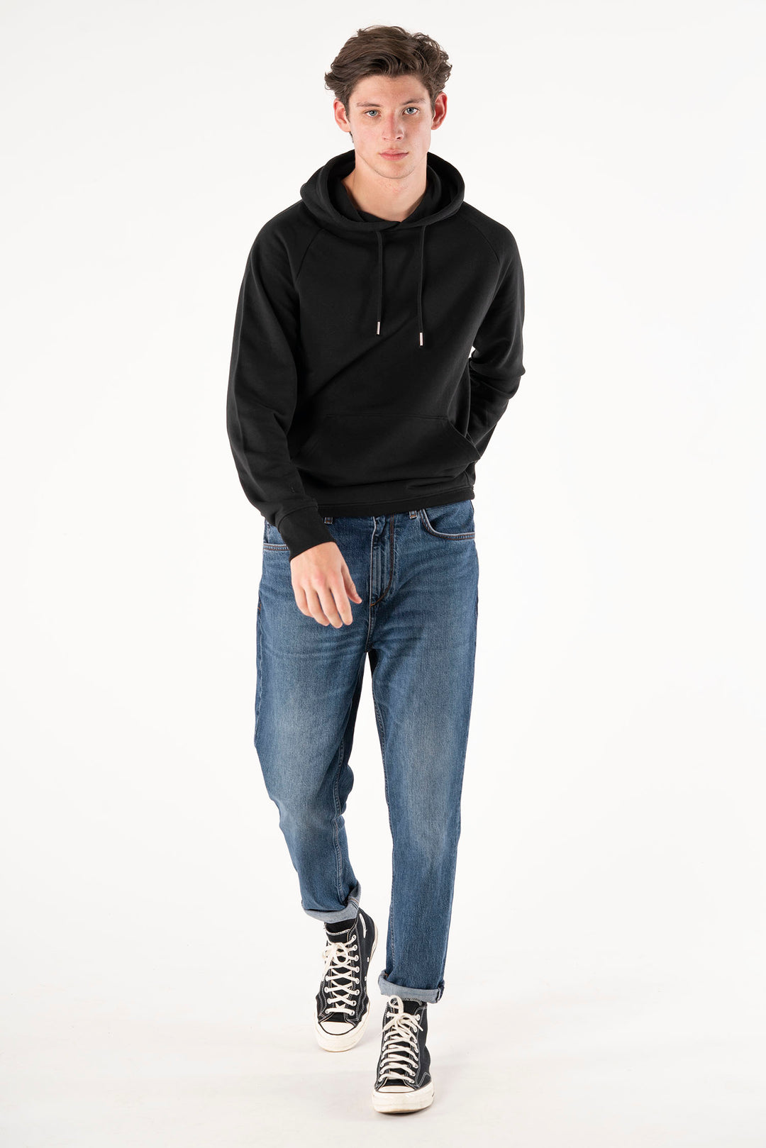 Signature Black Hoodie-Hoodies-PIRKANI