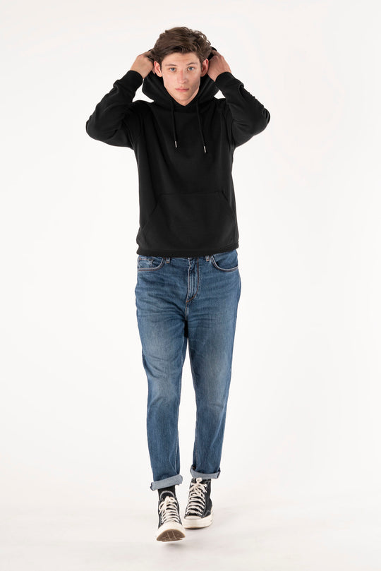 Signature Black Hoodie-Hoodies-PIRKANI