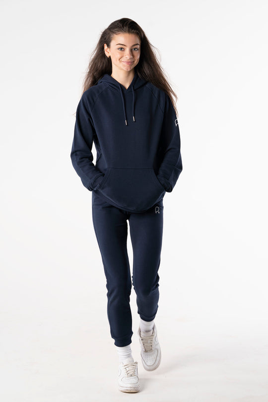 French Navy Hoodie-Hoodies-PIRKANI