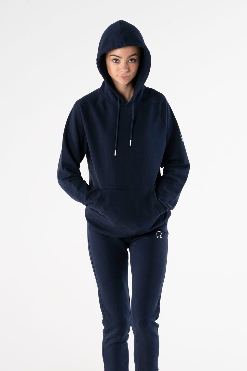 French Navy Hoodie-Hoodies-PIRKANI