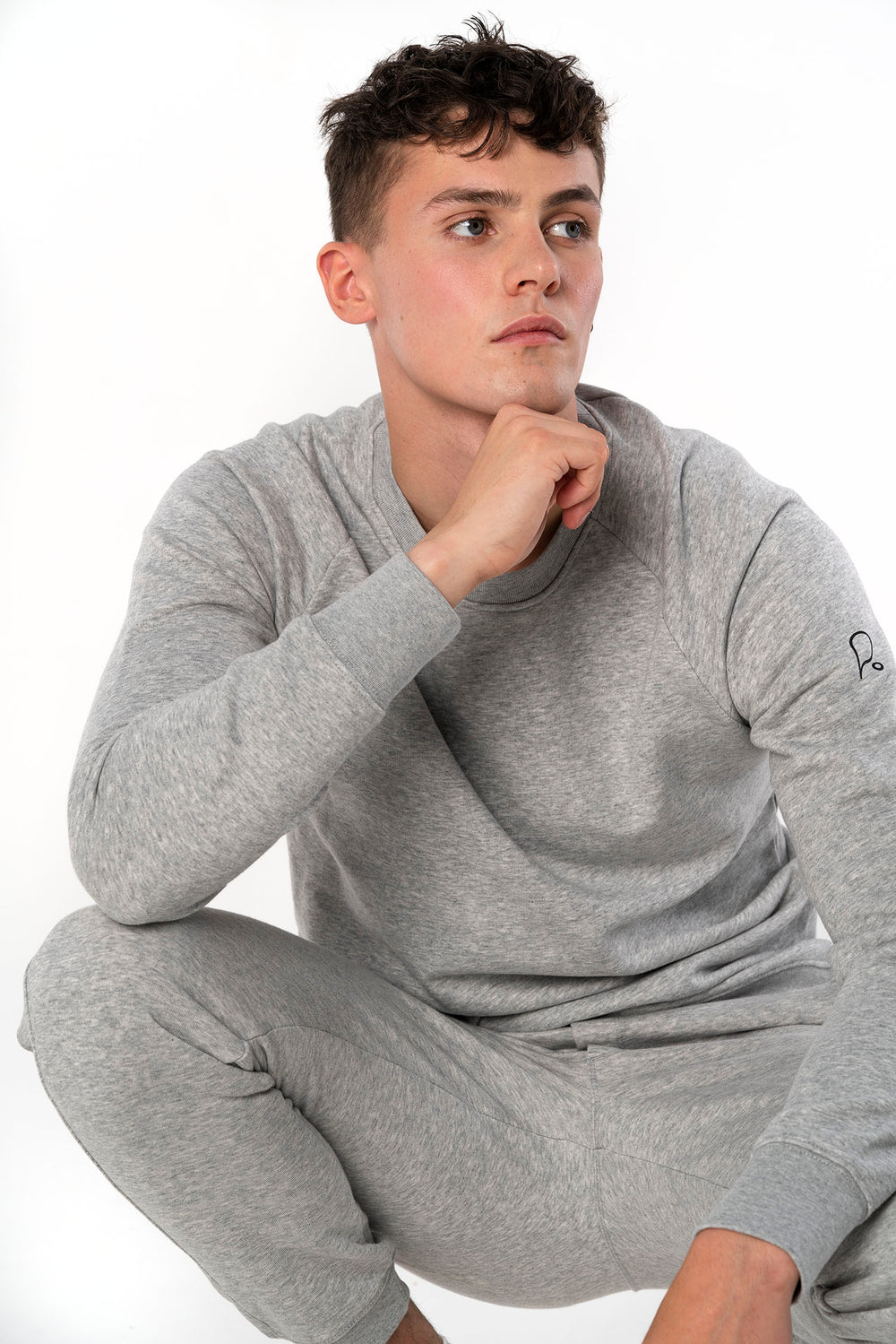 Heather Grey Joggers-Joggers-PIRKANI