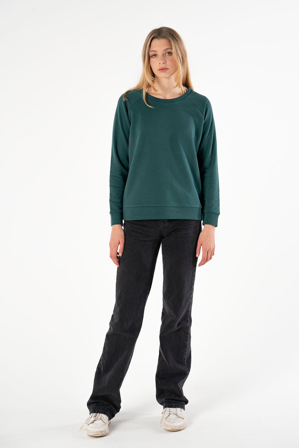 Glazed Green Sweatshirt-Sweatshirts-PIRKANI