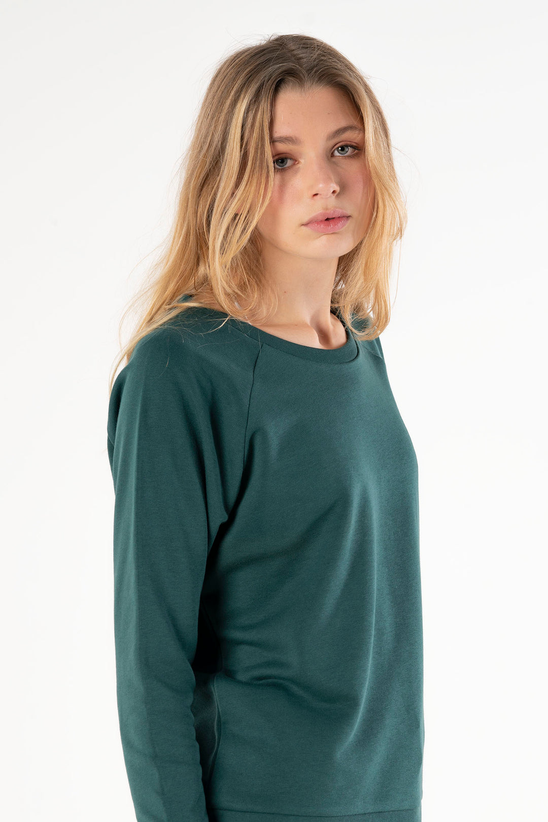 Glazed Green Sweatshirt-Sweatshirts-PIRKANI