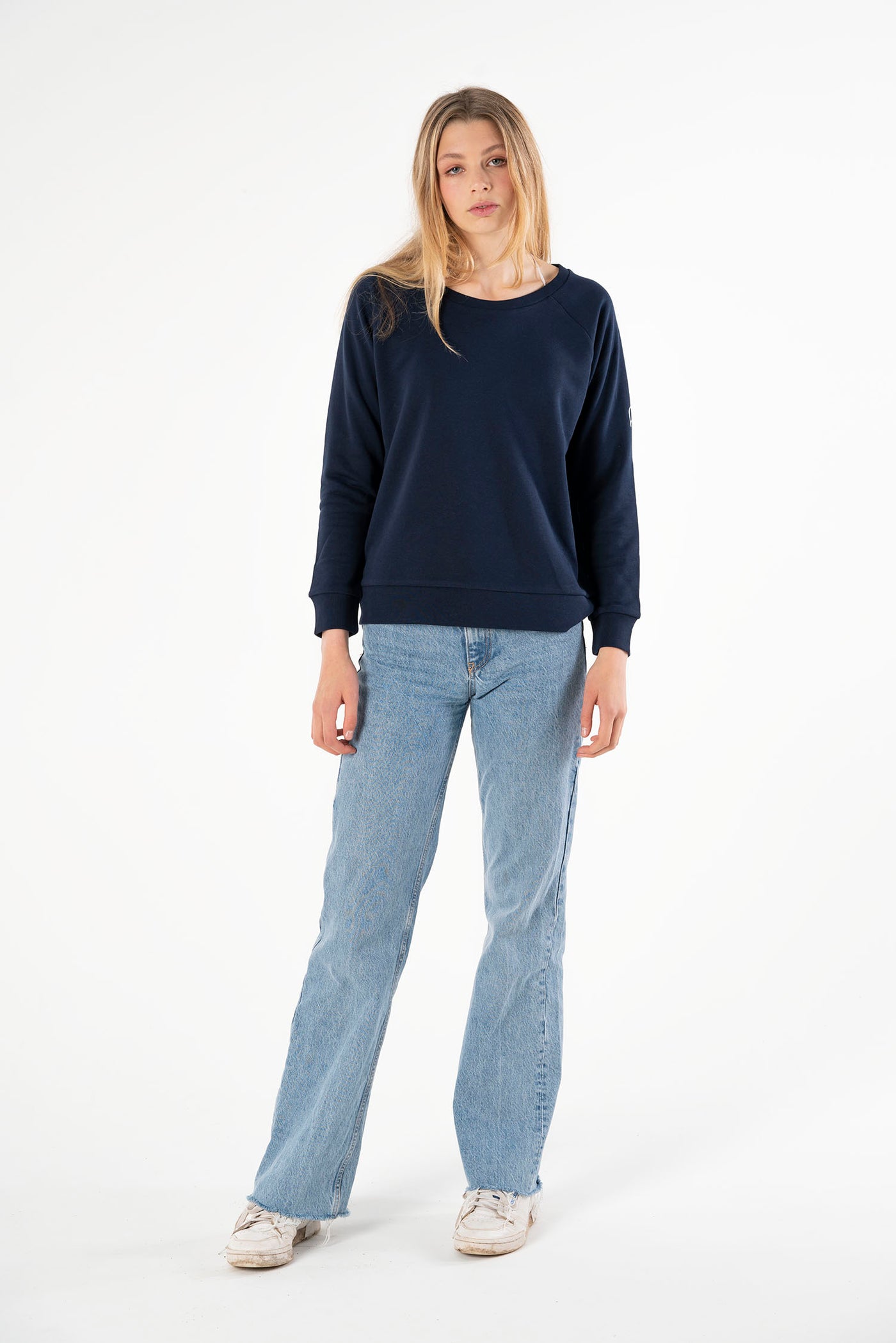 French Navy Sweatshirt-Sweatshirts-PIRKANI