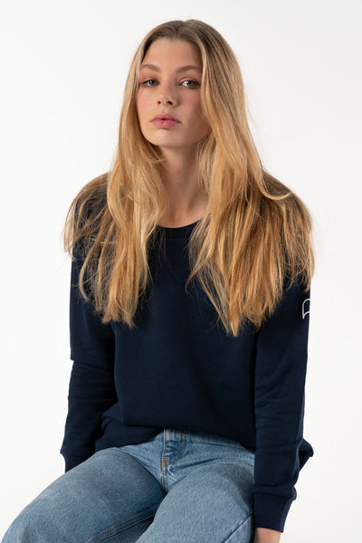 French Navy Sweatshirt-Sweatshirts-PIRKANI