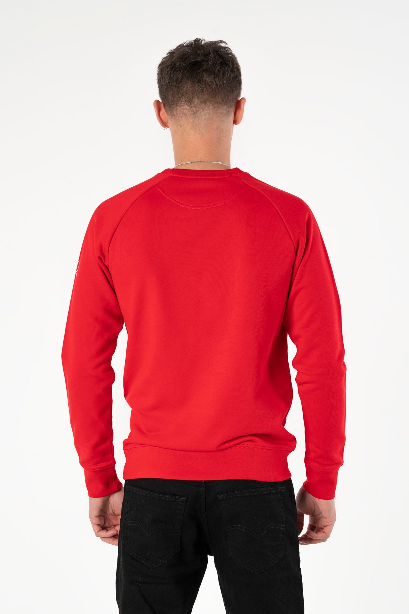 Signature Red Sweatshirt-Sweatshirts-PIRKANI