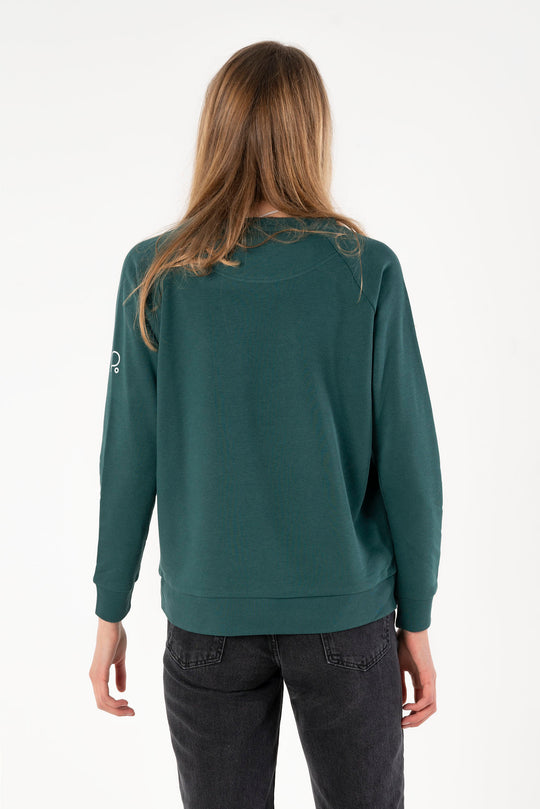 Glazed Green Sweatshirt-Sweatshirts-PIRKANI