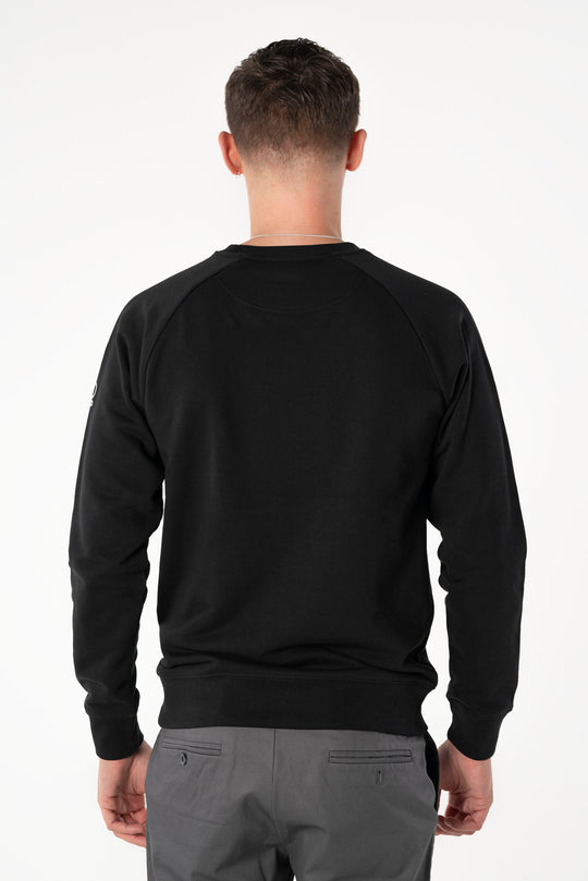 Signature Black Sweatshirt-Sweatshirts-PIRKANI