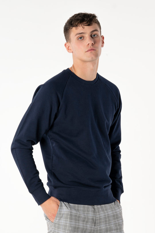 French Navy Sweatshirt-Sweatshirts-PIRKANI