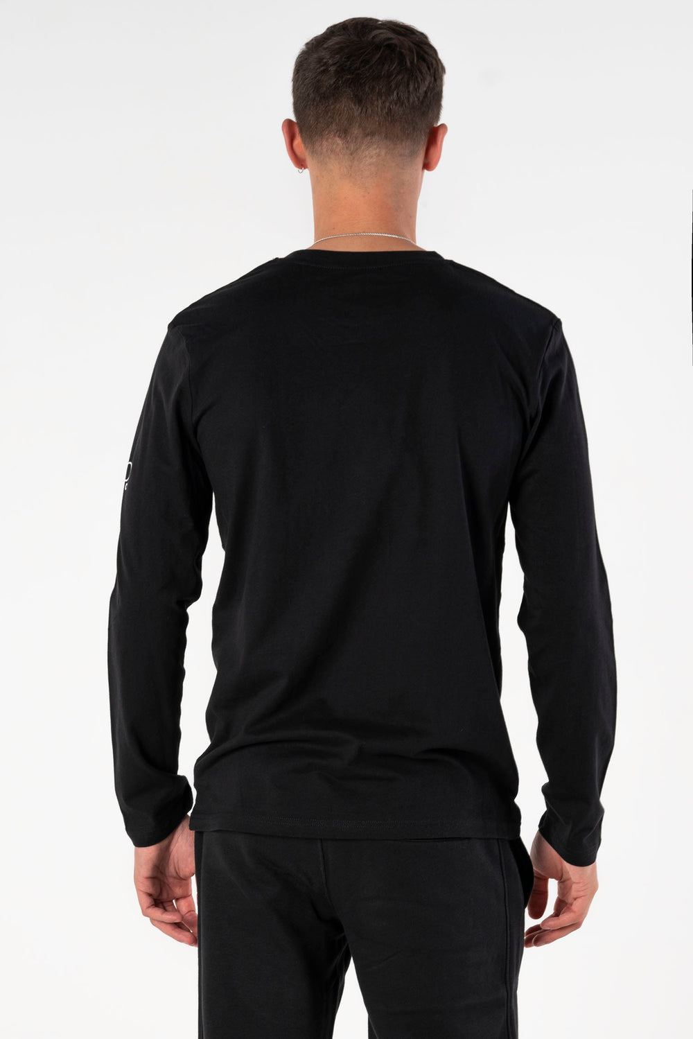 Signature Black Long Sleeve T-shirt-T-shirts-PIRKANI