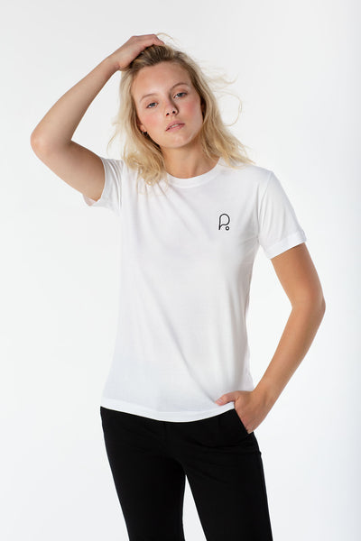 Signature White - Think Sustainable T-shirt-T-shirts-PIRKANI